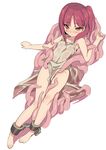  :o bad_id bad_pixiv_id bangs bare_legs bare_shoulders barefoot blade_(galaxist) blush bound_ankles chain collarbone covered_nipples cuffs dress dress_lift dutch_angle embarrassed feet flat_chest groin legs long_hair looking_down lying magi_the_labyrinth_of_magic morgiana no_panties on_back one_side_up open_mouth orange_eyes parted_bangs red_hair restrained see-through shackles sidelocks solo sweatdrop tentacles tentacles_under_clothes wet wet_clothes 