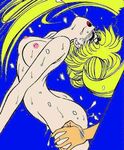  1girl arched_back ass bent_over bishoujo_senshi_sailor_moon black_dog blonde_hair blue_eyes blush breasts eyes_closed female head_back lowres moaning nipples nude open_mouth orgasm sailor_moon sex solo_focus sweat thigh_grab tsukino_usagi twintails vaginal 