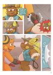 absurd_res alolan_form alolan_raichu anthro balls blush bodily_fluids clothed clothing comic comic_panel duo generation_1_pokemon genitals gralicbutter hat headgear headwear hi_res male male/male nintendo nude penis penis_grab pokemon pokemon_(species) pull pulling_penis raichu regional_form_(pokemon) shower_room shower_stall slam sweat tapering_penis