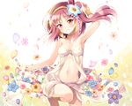  dress komi_zumiko magi_the_labyrinth_of_magic morgiana no_bra nopan petals see_through 