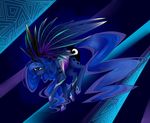  equine female feral friendship_is_magic horn horse mammal mscootaloo my_little_pony pony princess princess_luna_(mlp) royalty solo winged_unicorn wings 