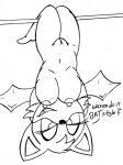 anthro bat big_breasts breasts female genitals mammal nude pussy reddragonkan rouge_the_bat sega sonic_the_hedgehog_(series) upside_down