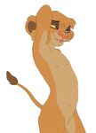  anthro anthrofied breasts cub cute disney feline female feral human invalid_background lion nipples nude plain plain_background preteen pussy small solo swimsuit the_lion_king tlk92024 vitani white_background young 