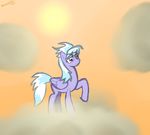  cloud_chaser_(mlp) cloudchaser_(mlp) clouds equine female feral friendship_is_magic horse mammal my_little_pony pegasus pony salvadordl solo wings 