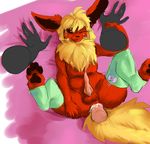  anal anal_penetration balls canine cum cumshot cute eeveelution erection first_person_view flareon fluffy fox fur gay hands-free hindpaw legs_up legwear lying male mammal nintendo nude on_back one_eye_closed orgasm paws penetration penis pok&#233;mon pok&eacute;mon red red_fur sex soles spread_legs spreading stockings stuffed toes video_games yummyv1rus 