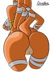  anthro back_turned big_butt breasts butt camel_toe canastus female hedgehog mammal nipples nude pussy sega side_boob solo sonic_(series) sonic_the_hedgehog tikal_the_echidna 