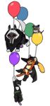 anthro balloon belt black_and_white_fur black_body black_fur blue_eyes bodily_fluids boots bottomwear brown_body brown_fur canid canine canis cape chibi chihuahua claws clothing dangling dangling_arms dangling_legs death_(puss_in_boots) domestic_cat domestic_dog dreamworks facial_markings felid feline felis female feral floating footwear frown fur go_od8 green_eyes group half-closed_eyes hat head_markings headgear headwear hi_res holding_balloon holding_object hovering inflatable kitty_softpaws looking_at_another looking_down looking_up male mammal markings mask_(marking) melee_weapon midair narrowed_eyes on_balloon open_mouth orange_body orange_fur pants perrito_(puss_in_boots) poncho puss_in_boots_(character) puss_in_boots_(dreamworks) rapier red_eyes riding simple_background size_difference smile sweat sword tabby_cat toy_dog tuxedo_cat weapon whiskers white_background white_body white_fur wolf