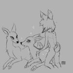 &lt;3 1:1 alastor_(hazbin_hotel) animal_humanoid balls blush bodily_fluids deer deer_humanoid demon digital_media_(artwork) female feral from_behind_position genital_fluids genitals group hazbin_hotel hooves humanoid interspecies male male/female mammal mammal_humanoid monochrome motion_lines new_world_deer penetration precum quadruped sex shaking short_tail spec_almond_(artist) tail tongue tongue_out trio vaginal vaginal_fluids vaginal_penetration white-tailed_deer