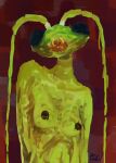 absurd_res arthropod big_breasts breasts davis91 digital_drawing_(artwork) digital_media_(artwork) female female/female hi_res humanoid insect mantis nipples nude portrait shaded solo tagme