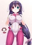  asama_tomo bad_id bad_pixiv_id black_hair bodysuit fingerless_gloves gloves hanami_(horizon) kyoukaisenjou_no_horizon long_hair multiple_girls pantyhose tsukino_neru 