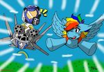  blizzard_entertainment equine female feral friendship_is_magic hasbro heroesheaven horse human mammal my_little_pony pegasus pony rainbow_dash_(mlp) starcraft terran viking wings 