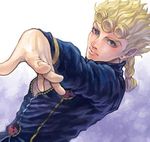  blonde_hair blue_eyes braid bug drawr giorno_giovanna insect jojo_no_kimyou_na_bouken ladybug male_focus solo yuzure_mon 