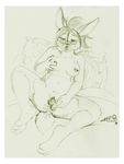  breasts dildo eyewear female glasses grope lagomorph lube mammal masturbation nude pussy pussy_juice rabbit sanssouci sex_toy sketch solo spread_legs spreading 