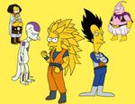  dragonball_z goku humor parody simpsons vegeta 