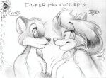 2004 anthro bedroom_eyes big_breasts breast_size_difference breasts canid canine cheek_tuft dialogue duo_focus eric_schwartz eye_contact facial_tuft featureless_breasts female female/female fox graphite_(artwork) group hair hands_together inner_ear_fluff long_hair looking_at_another loriana mammal motion_lines multicolored_body narrowed_eyes naturally_censored nipple_tuft nude pencil_(artwork) raised_tail seductive shaded sheila_vixen signature simple_shading small_breasts smiling_at_another speech_bubble tail text traditional_media_(artwork) translated trio tuft two_tone_body unknown_character whiskers wide_eyed