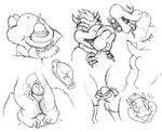  anus between_thighs butt cum french_kissing frottage gay hindpaw kissing koopa male mario_bros nintendo nishi oral paws penis random_goofylooking_face scalie size_difference sketch thigh_sex tongue video_games yoshi 