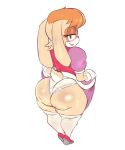 anthro big_butt blush butt clothing female lagomorph leporid looking_at_viewer mammal panties presenting presenting_hindquarters rabbit sega simoncross solo sonic_the_hedgehog_(series) thick_thighs underwear vanilla_the_rabbit wide_hips