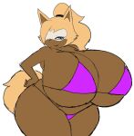  anthro big_breasts bikini breasts canid canine canis clothing female hi_res huge_breasts idw_publishing looking_at_viewer mammal momijizx sega solo sonic_the_hedgehog_(comics) sonic_the_hedgehog_(idw) sonic_the_hedgehog_(series) swimwear whisper_the_wolf wolf 