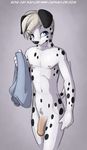  canine dalmatian dog jay_naylor male mammal nude penis plain_background solo uncut 