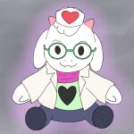 1:1 absurd_res clothing concept costume deltarune devluca17 doctor hi_res nurse plushie ralsei undertale_(series)