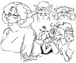  anthro big_breasts blush blush_lines bovid bovine breasts canid canine canis cattle cheek_tuft clothed clothing curled_hair digital_media_(artwork) duarte_(xphantomk) duo embarrassed facial_tuft female fluffy fur hair looking_at_viewer looking_back male male/female mammal manu_(xphantomk) motion_lines neck_tuft romantic romantic_couple sketch sketch_page smile smiling_at_viewer solo tied_hair tired_eyes tuft wolf xphantomk 