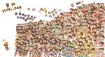  0rs39403729265d 6+boys 6+girls absolutely_everyone akaashi_keiji animalization annotation_request aoba_johsai_volleyball_uniform aone_takanobu azumane_asahi baby bag ball beard bird blonde_hair blush bokuto_koutarou bow brown_eyes brown_hair cat character_request check_character chibi closed_eyes crying daishou_suguru ennoshita_chikara everyone facial_hair food fox fukunaga_shouhei futakuchi_kenji glasses gora_masaki goshiki_tsutomu green_shorts grey_hair haiba_lev haikyuu!! hair_bow hair_ornament hairclip hanamaki_takahiro hat headband highres hinata_natsu hinata_shouyou holding holding_bag holding_ball holding_sign inuoka_sou iwaizumi_hajime jacket kageyama_tobio kai_nobuyuki karasuno_volleyball_uniform kawanishi_taichi kindaichi_yuutarou kinoshita_hisashi koganegawa_kanji konoha_akinori kozume_kenma kunimi_akira kuroo_tetsurou kyoutani_kentarou matsukawa_issei misaki_hana miyanoshita_eri multicolored_hair multiple_boys multiple_girls nametsu_mai narita_kazuhito nekoma_volleyball_uniform nishinoya_yuu ogano_daiki ohira_reon oikawa_tooru_(haikyuu!!) onigiri open_mouth orange_hair otaki_mako pants pink_bow red_hair sakunami_kousuke sawamura_daichi semi_eita shibayama_yuki shimizu_kiyoko shirabu_kenjirou shirofuku_yukie shopping_bag shorts sign simple_background smile soccer_ball sportswear sugawara_koushi suna_rintarou sunglasses suzumeda_kaori tanaka_ryuunosuke tanaka_saeko_(haikyuu!!) tendou_satori terushima_yuuji teshiro_tamahiko track_jacket tsukishima_kei two-tone_hair two-tone_shirt two-tone_shorts ushijima_wakatoshi volleyball_(object) volleyball_uniform watari_shinji_(haikyuu!!) white_background white_hair yachi_hitoka yahaba_shigeru yaku_morisuke yamagata_hayato yamaguchi_tadashi yamaka_mika yamamoto_taketora yellow_shorts 