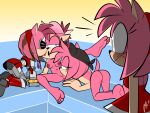 2024 5_toes absurd_res after_kiss amy_rose anthro bandanna bandanna_only bedroom_eyes black_rose_(sonic) blush bodily_fluids breasts butt cunnilingus cybernetics cyborg eulipotyphlan feet female female/female fur furniture genitals green_eyes group group_sex hedgehog hi_res humanoid_feet kerchief kerchief_only lettuce_(artist) looking_at_another looking_back machine mammal mostly_nude narrowed_eyes netflix nipples nude oral pink_body pink_fur plantigrade pussy red_body rust rusty_rose saliva saliva_string seductive sega selfcest sex sofa sonic_prime sonic_the_hedgehog_(series) square_crossover surprise thorn_rose threesome toes vaginal wide_eyed