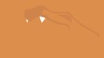  16:9 ambiguous_gender charizard hidden minimalist nintendo orange_background plain_background pok&#233;mon pok&eacute;mon pokemongeek7 video_games wallpaper 