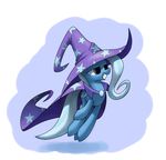  cape cutie_mark equine female feral friendship_is_magic hair hat horn horse levitation mammal my_little_pony plain_background pony smile smug solo stars transparent_background trixie_(mlp) two_tone_hair underpable unicorn wizard_hat 