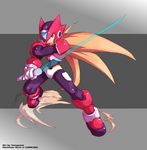  capcom highres rockman rockman_zero z-saber zero zero_(rockman) 