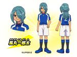  character_name character_sheet hair_over_one_eye inazuma_eleven_(series) inazuma_eleven_go inazuma_eleven_go_vs_danball_senki_w inazuma_legend_japan kazemaru_ichirouta long_hair lowres male_focus official_art shorts soccer_uniform sportswear standing transparent_background 