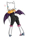  butt female high_heels mammal rouge_the_bat sega solo sonic_(series) 