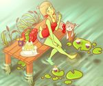  birthday female frog frogela_(character) kat pond solo tree_frog 