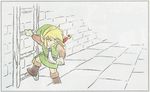  1boy blonde_hair boomerang child link official_art the_legend_of_zelda the_legend_of_zelda_(game) 