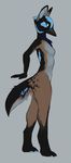  avian beak demicoeur feathers female gryphon looking_at_viewer nude solo 