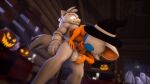 16:9 3d_(artwork) adam_(juicyducksfm) anthro balls bat being_watched big_balls big_breasts big_penis book bookshelf breasts candle canid canine canis clothing deep_throat digital_media_(artwork) duo eyes_closed fan_character female fur furniture genitals ghost ghost_costume gloves grey_body grey_fur halloween hand_on_balls hand_on_leg hand_on_thigh handwear hat headgear headwear hi_res holding_another holidays inside jack-o&#039;-lantern juicyducksfm looking_at_another looking_at_sex male male/female mammal muscular muscular_anthro muscular_male night oral oral_penetration pale_skin penetration penis plushie red_eyes rouge_the_bat sega smile sonic_the_hedgehog_(series) source_filmmaker_(artwork) spirit table upside_down watchtower white_body white_fur widescreen witch_hat wolf