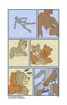  bear blush briefs canine comic do_not_distribute english_text gay grizzly_bear grope handjob lake male mammal outside reach_around swimming text underwear water wet wolf 
