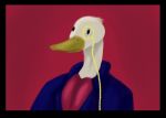  avian bird classy duck jason_von_wattlesby_iii monicle painting portrait 