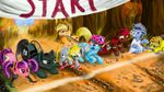  applejack_(mlp) banner blonde_hair cheating cowboy_hat cutie_mark derpy_hooves_(mlp) disabled equine female feral friendship_is_magic grey_hair group hair hat helmet horse insane legless male mammal multi-colored_hair my_little_pony no_legs outside peasantb pegasus pony pulling_tail race rainbow_dash_(mlp) rainbow_hair sad screw_loose_(mlp) shoes tail_pull two_tone_hair wings 
