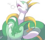  eeveelution fangs nintendo pixiv pok&#233;mon pok&eacute;mon reptile scalie serperior snake vaporeon video_games vorarephilia vore winte 