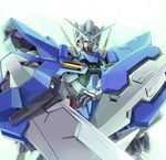  bad_id bad_pixiv_id gundam gundam_00 gundam_exia helmet machinery mecha no_humans tomo_(machinemess) weapon 