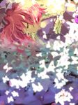  bug butterfly closed_eyes hat insect lowres pink_hair popoin saigyouji_yuyuko solo touhou 