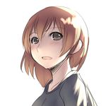  aaaa blush brown_hair original simple_background solo white_background 