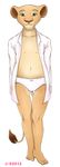  anthrofied cub disney feline female flat_chested lion mammal nala panties the_lion_king underwear young 