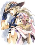  bad_id bad_pixiv_id blonde_hair blue_eyes gyro_zeppeli hat hood horseshoe johnny_joestar jojo_no_kimyou_na_bouken long_hair multiple_boys saya_999 steel_ball_run 