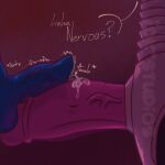 anthro balls big_penis bodily_fluids clothed clothing comparing comparing_penis cum cum_on_penis digital_media_(artwork) dungeons_and_dragons duo english_text erection genital_fluids genitals hasbro hi_res huge_penis humanoid humanoid_genitalia humanoid_penis idk-studios idk_17400 kobold kobold_(5e) machine male male/male mythological_creature mythological_scalie mythology not_furry nude pantsless penis penis_size_difference penises_touching presenting presenting_penis reptile robot scalie simple_background size_difference text throb throbbing throbbing_penis vein veiny_penis wizards_of_the_coast