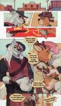 absurd_res angry animal_genitalia anthro antlers ball_worship balls bandits big_balls big_penis bite biting_lip biting_own_lip black_sclera blush bodily_fluids body_hair body_worship boots bottomwear bottomwear_down butt canid canine canis carrying_another carrying_partner cigarette clothed clothing clothing_lift comic cowboy cowboy_boots cowboy_hat cowboy_outfit deer detailed_background dialogue dripping duel dueling duo english_text eye_contact facial_scar fangs fangs_bared femboy footwear fully_sheathed fur genital_fluids genital_worship genitals green_eyes gun gunshot hair hairy_balls hand_on_head handgun hat head_tuft headgear headwear hi_res holster holstered_pistol horn ketinha knot knotted_penis leaking_precum long_hair looking_at_another male male/male mammal mori_redford mule_deer muscular musk musk_clouds musk_worship musky_balls musky_body musky_penis new_world_deer onomatopoeia open_bottomwear open_clothing open_mouth open_pants oral oral_penetration outside pants pants_down partially_clothed penetration penis penis_over_head power_lines precum precum_drip precum_string ranged_weapon red_eyes revolver saliva saliva_on_balls saliva_on_tongue saliva_string saloon scar self_bite sex sheath sheriff shirt shirt_lift shoes shooting_gun size_difference smile smirk smirking_at_another smirking_at_partner smirking_dom smoke smoking sniffing sound_effects speech_bubble standing stare sweat sweatdrop sweaty_butt tail teeth teeth_showing text tongue tongue_out topwear tuft weapon wild_west window wolf worship yelling