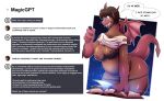 4_fingers accidental_transformation anthro bald_crotch black_bra black_clothing black_panties black_underwear blue_eyes body_size_growth bra breast_expansion breasts brown_hair cellphone chatgpt claws clothing dialogue dragon dragon_tail dragon_wings electronics expansion female fingers hair hi_res human koopacap magic_book mammal medium_breasts mid_transformation mythological_creature mythological_scalie mythology panties phone pink_body pink_skin scalie sharp_teeth shirt simple_background size_transformation skindentation smartphone solo species_transformation teeth tight_clothing topwear torn_bra torn_clothing transformation underwear white_background white_clothing white_shirt white_topwear
