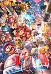  ?_block american_football_helmet blue_shell_(mario) bowser bullet_bill burger cataquack chargin&#039;_chuck cheep_cheep coin coin_coffer conkdor crown dolphin_(super_mario_world) donkey_kong dress drifting explosion facial_hair fish_bone_(mario) flying food gloves go-kart goomba hammer hammer_bro hat helmet highres holding holding_wand horns item_box_(mario) kamek king_boo luigi maribou_(supermaribou) mario mario_(series) mario_kart mario_kart_world monocle monty_mole moo_moo_(mario) motor_vehicle motorcycle mustache nabbit necktie overalls para-biddybud penguin_(mario) pianta pink_dress piranha_plant pokey_(mario) princess_peach racing red_necktie rocky_wrench scared sidestepper snowman_(mario_kart_tour) spike_(mario) stingby swoop_(mario) throwing throwing_weapon tongue tongue_out top_hat twitter_username wand wario white_gloves 