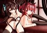  :o alternate_hairstyle animal_ears ass bad_id bad_pixiv_id black_legwear black_wings blush breasts brown_eyes brown_hair cat_ears cat_tail censored collarbone curtains heart heart_censor jixing_renou kaenbyou_rin long_hair looking_at_viewer lying medium_breasts multiple_girls multiple_tails nipples nude on_side pointy_ears pussy red_eyes red_hair reiuji_utsuho side_ponytail smile string_panties tail thighhighs topless touhou twintails underwear underwear_only wings 